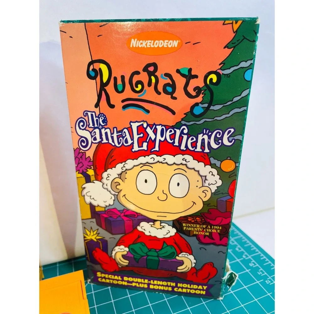 Nickelodeon Rugrats Volume 2 Santa Christmas Decade in Diampers VHS 2002 Tested